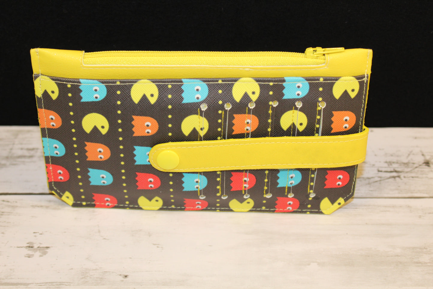 PAC MAN and Ghosts Slim Purse Pal Women's Wallet