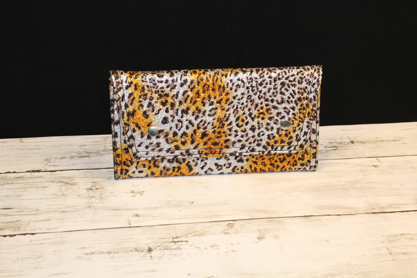 Silver Animal Print Architect Women's Wallet