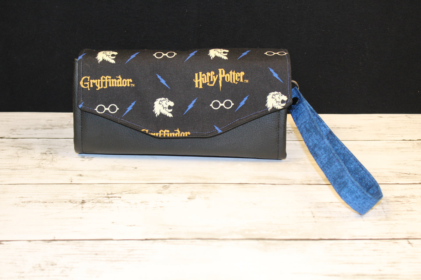 Potter Black and Blue Women's NCW Wallet Wristlet