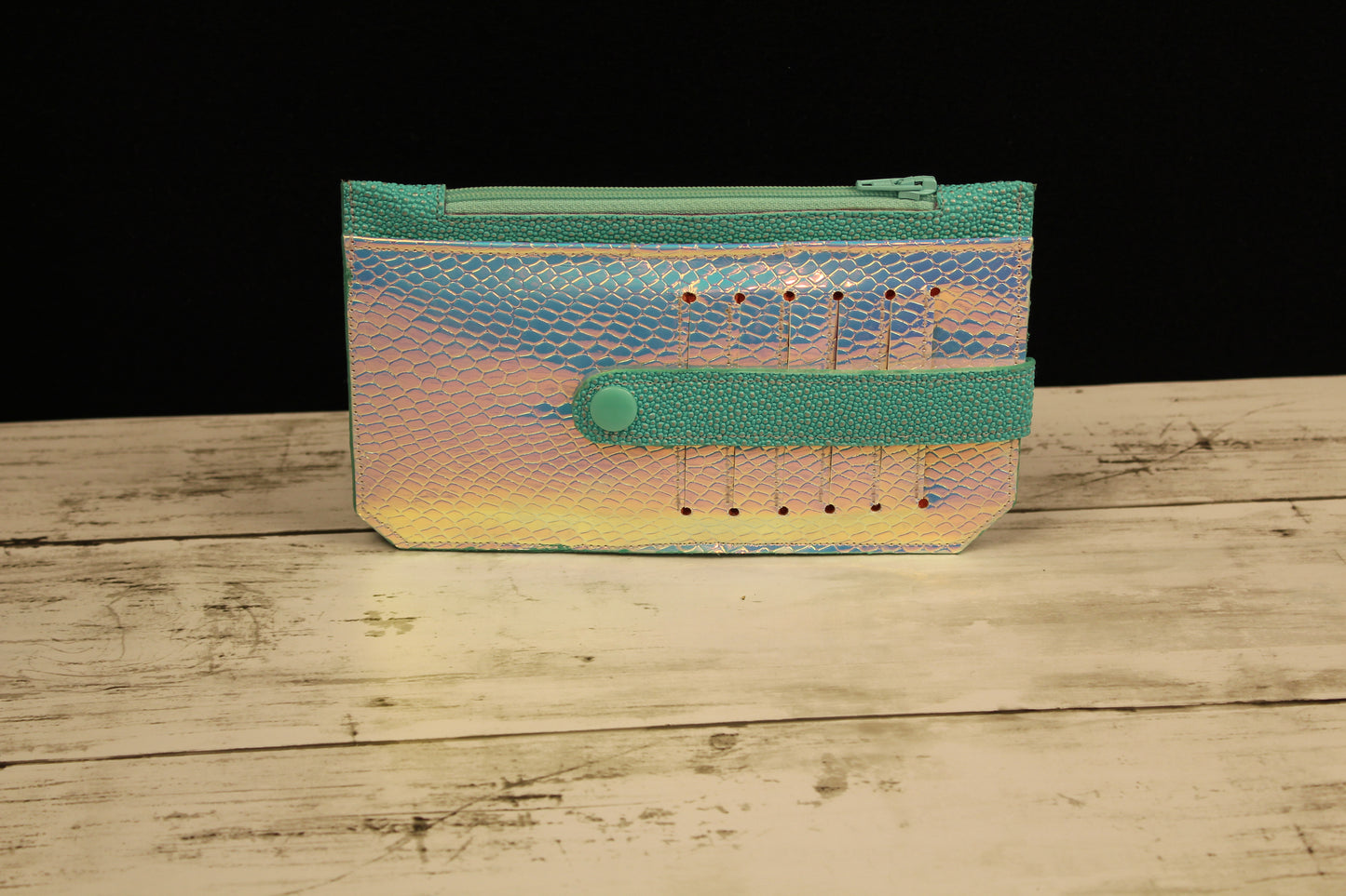 Shimmer Mermaid Scale Slim Purse Pal Wallet